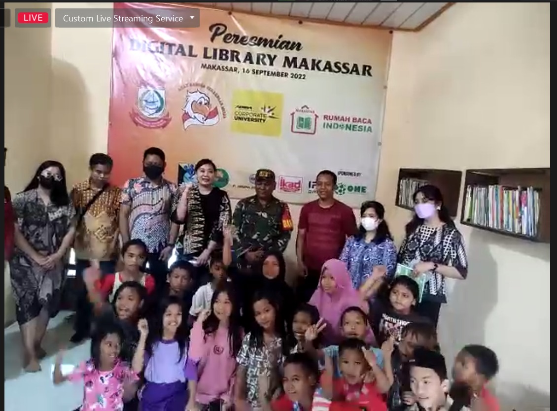 Peresmian Digital Library Makassar Tahun 2022